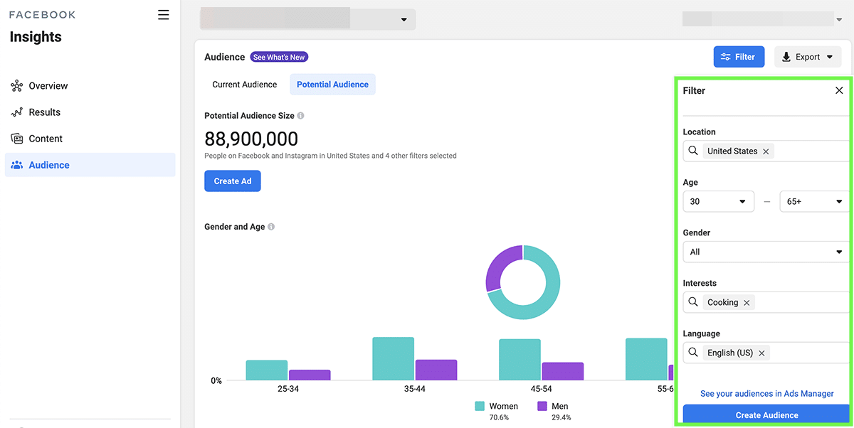 Tìm hiểu về Audience Insights