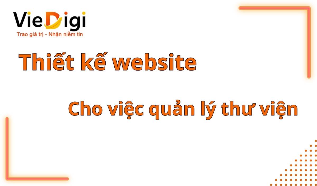 thiết kế website quản lý thư việc sách