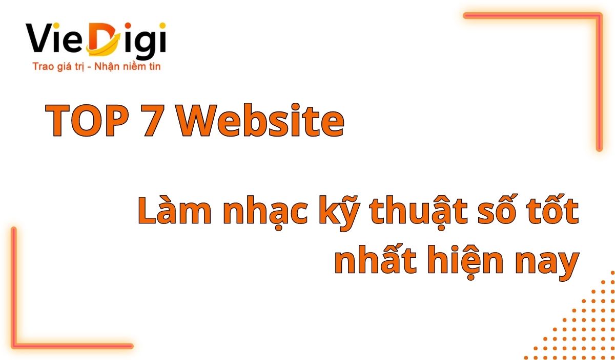 Top web làm nhạc kỹ thuật số
