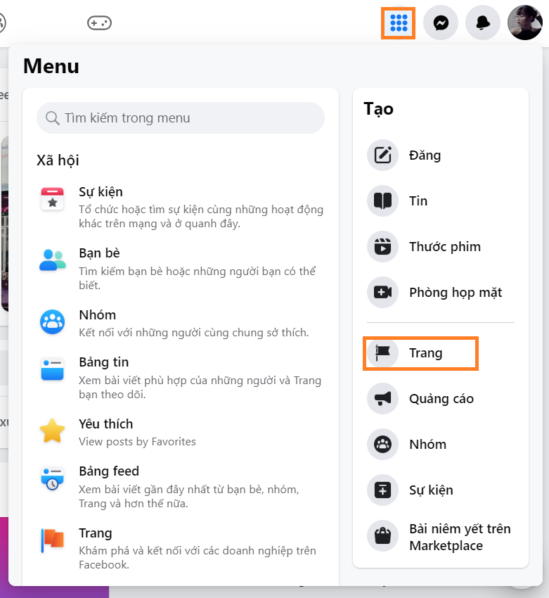 cách lập trang bán hàng trên fb