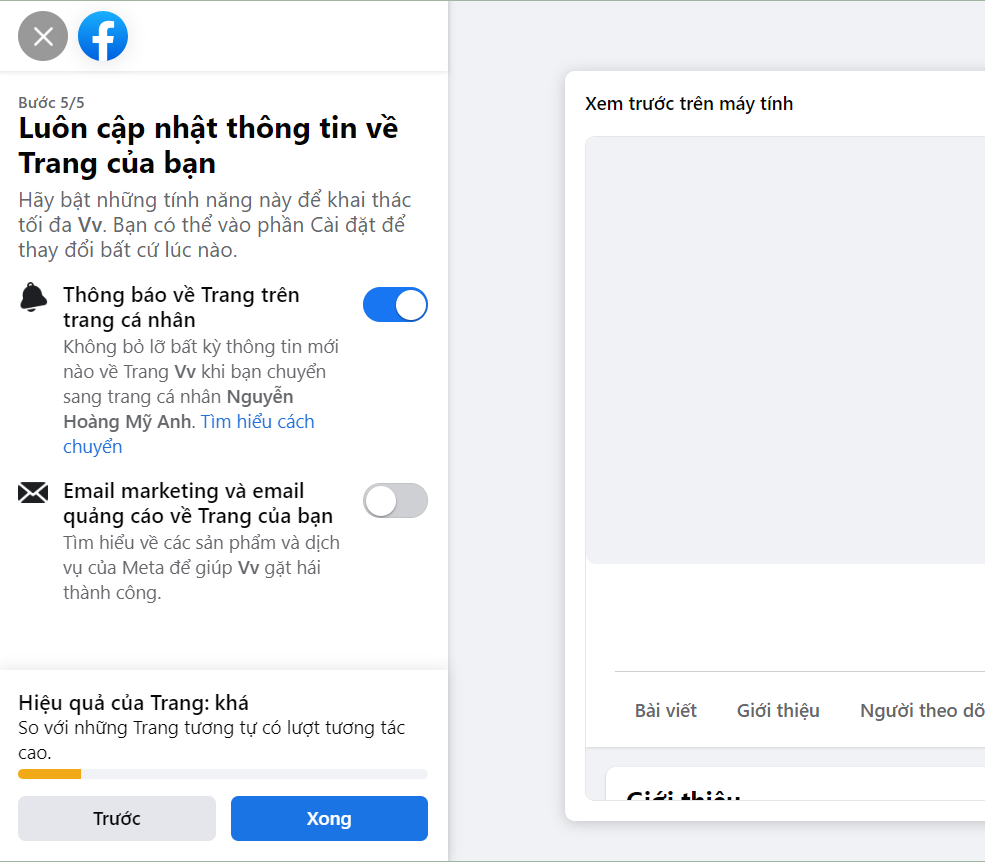 cách lập trang web bán hàng trên facebook