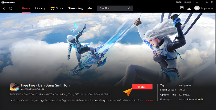 Bước 5: Cách tải Free Fire trên PC 